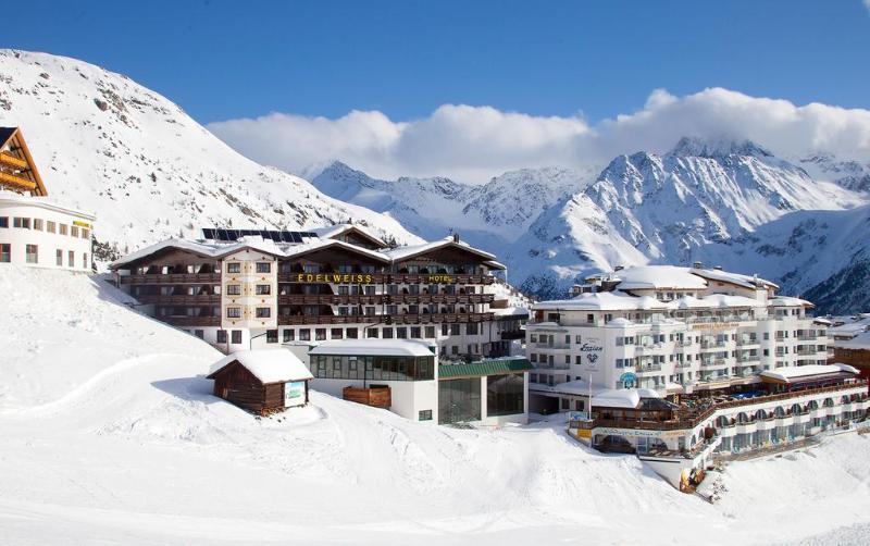 Hotel Edelweiss Hochsoelden Superior מראה חיצוני תמונה