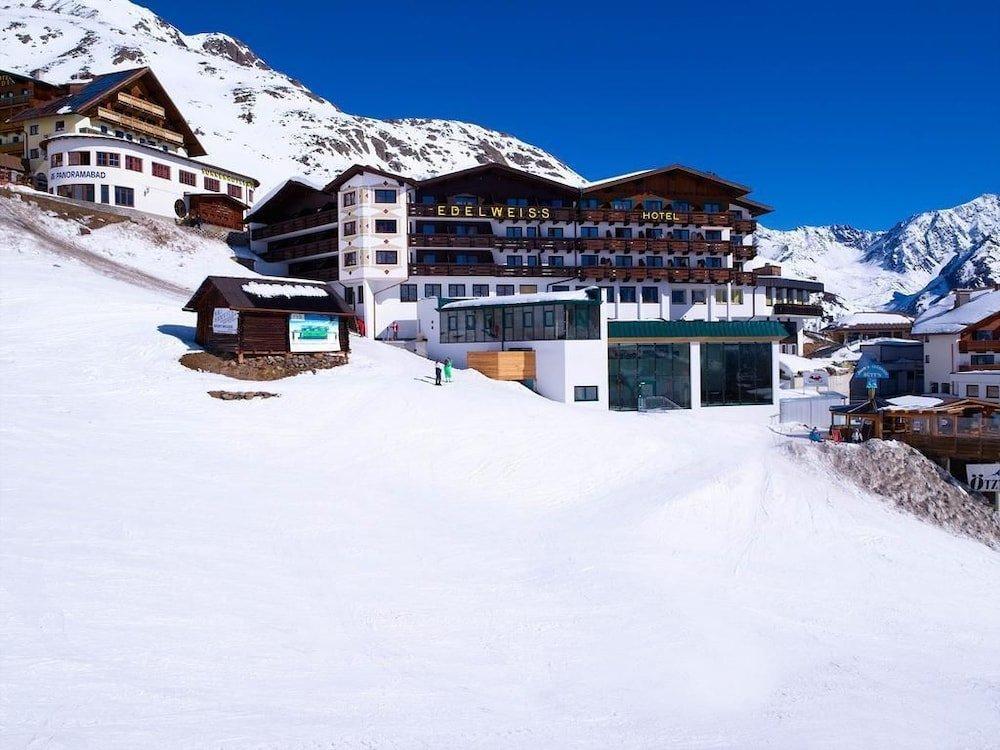 Hotel Edelweiss Hochsoelden Superior מראה חיצוני תמונה